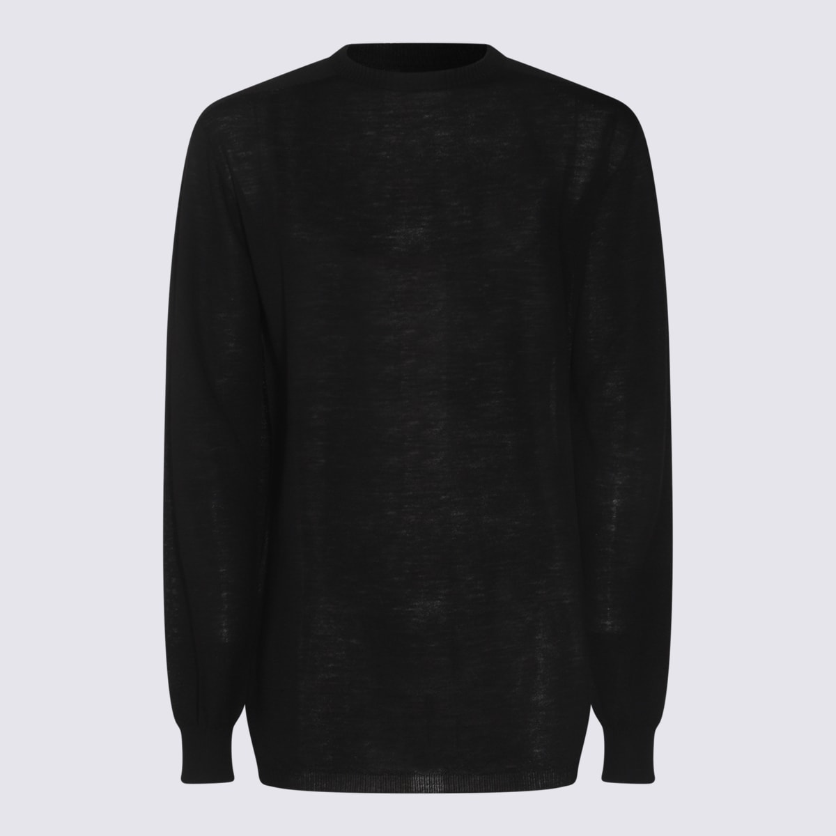 Black Cotton Knitwear