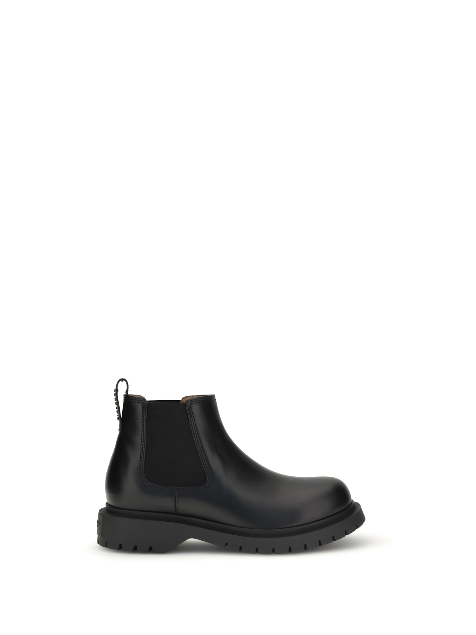 Givenchy Casual Round Toe Boots With Chunky Sole In Black