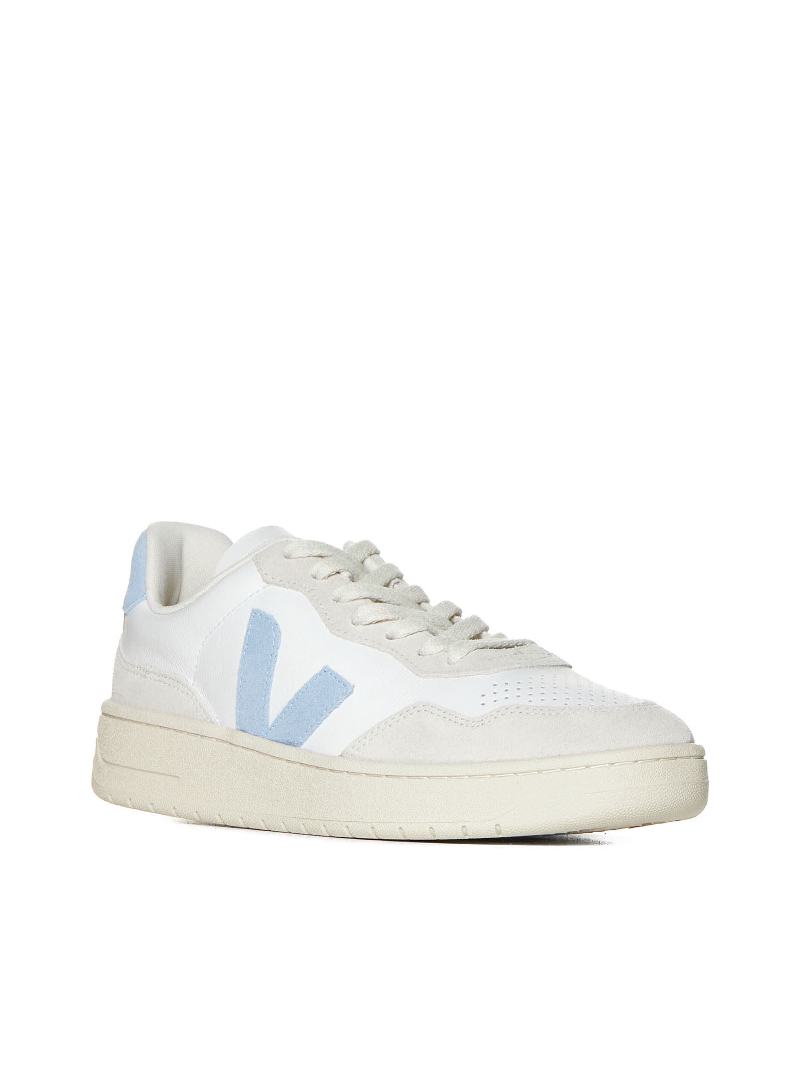Shop Veja Sneakers In Extra-white_steel