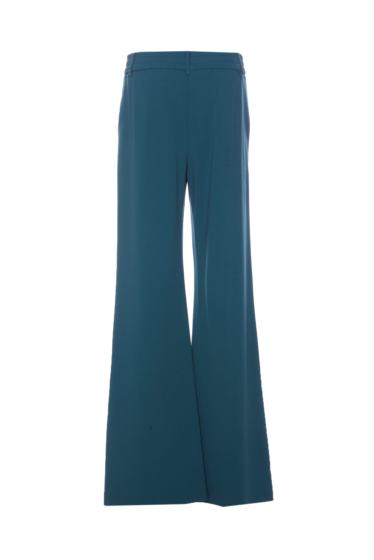 Shop Patrizia Pepe Palazzo Pants In Blue