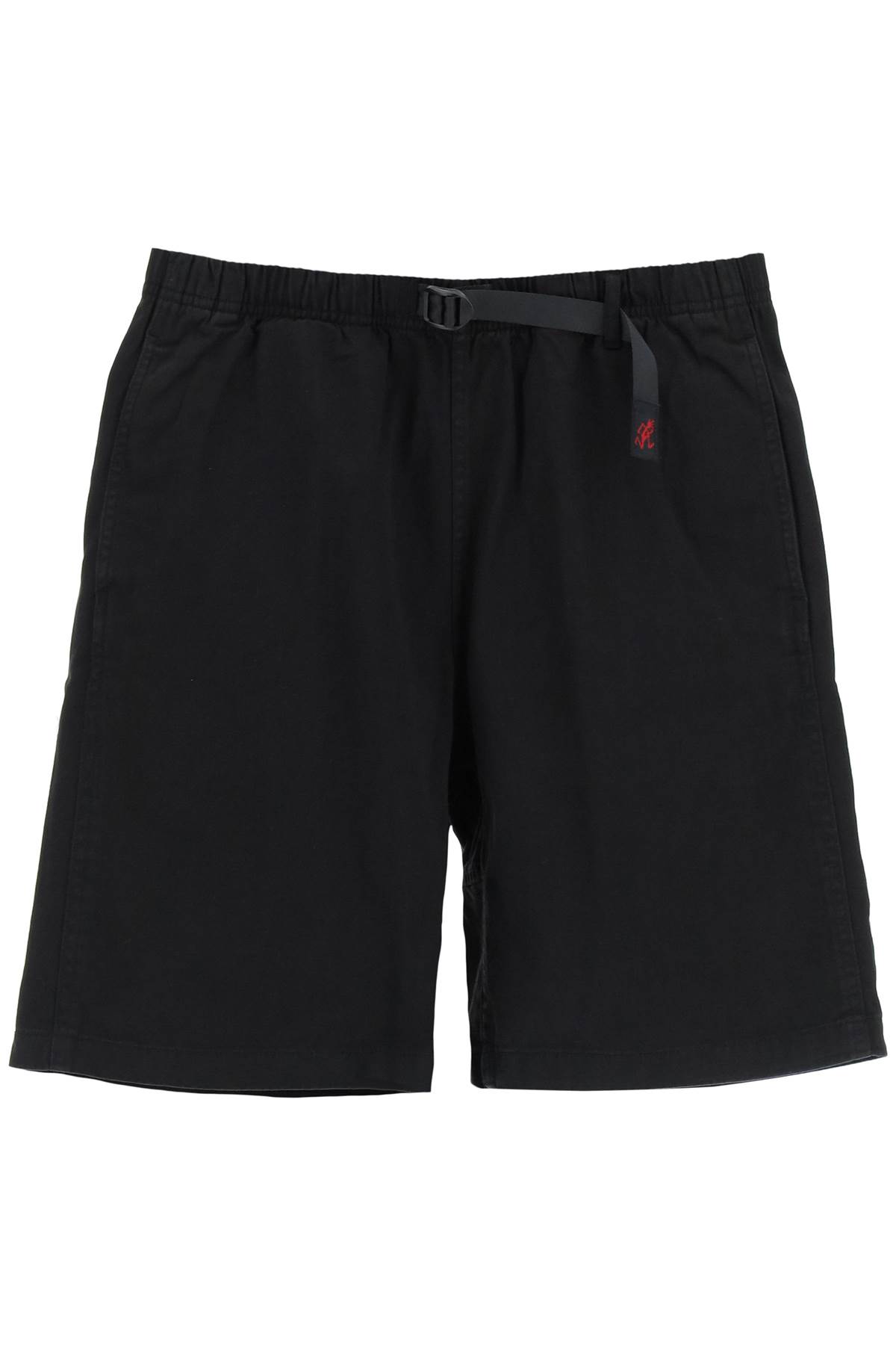 Gramicci Buckled-waistband Detail Shorts In Black (black)