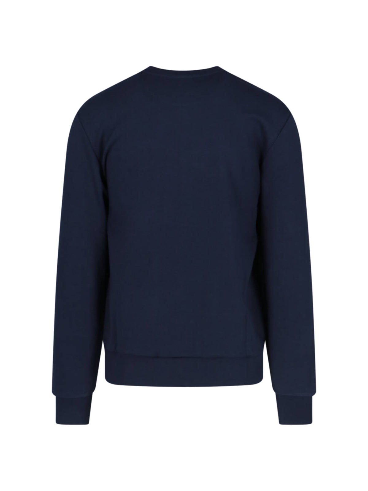 Apc Classic Cotton Sweatshirt With Iconic Logo And Fit In Blue