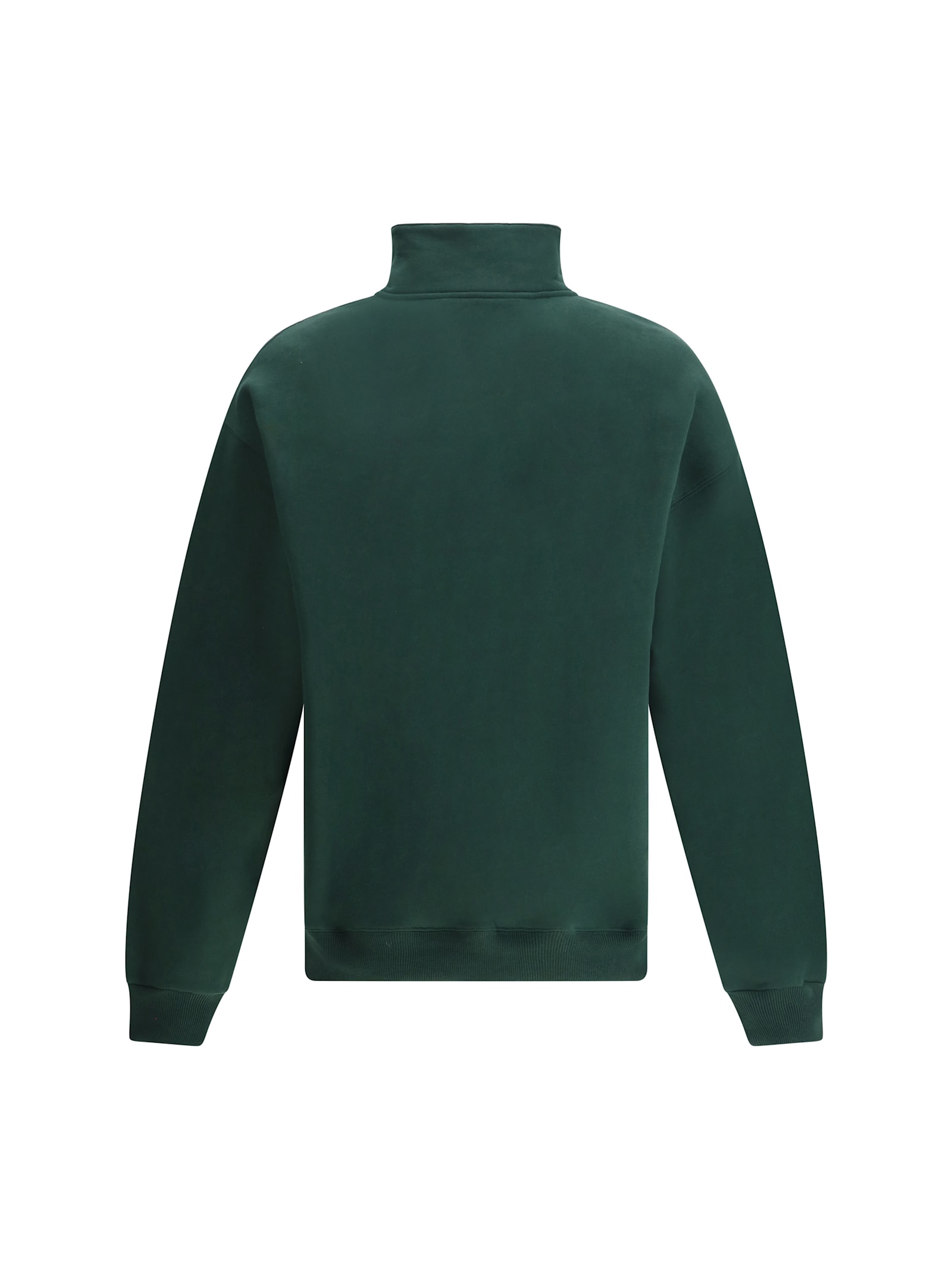 Jacquemus Gros-grain Sweatshirt In Dark Green 2