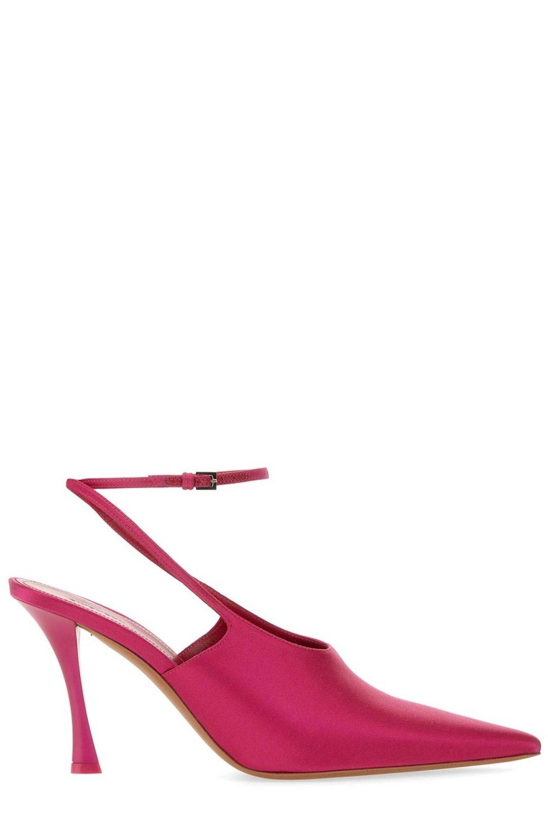 Givenchy Satin Show Slinback Pumps In Pink