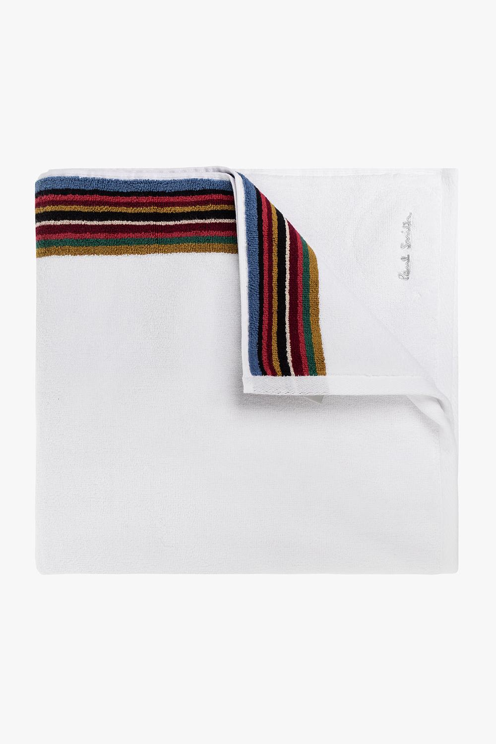 Shop Paul Smith Set Of 3 Towels In White