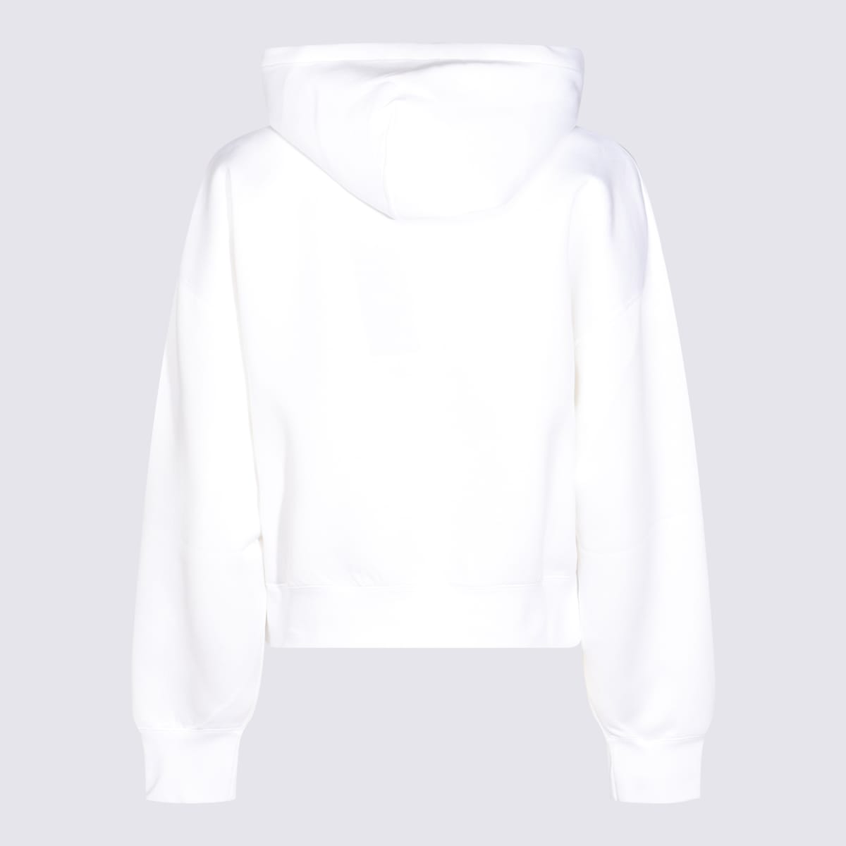 Gucci Knitwear Hoodie Drawstring Hood In White