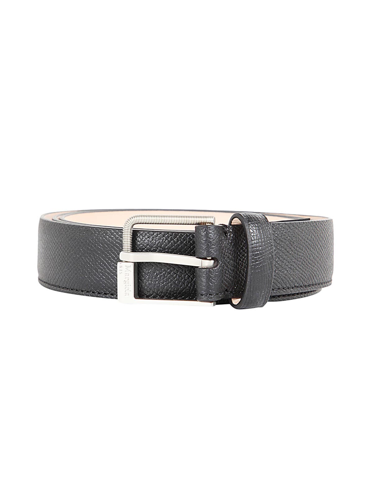 Maison Margiela Belt 30 Mm In Black