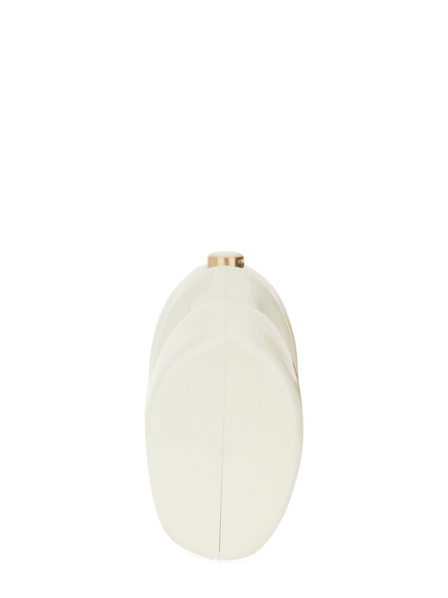 Shop Cult Gaia Clutch Scrunch In Ivory