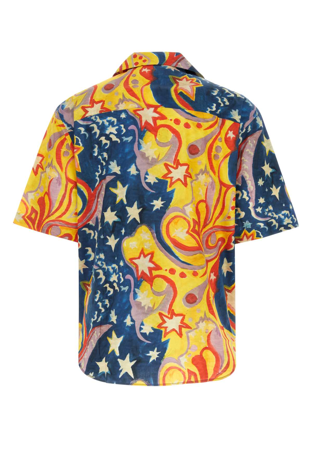 MARNI PRINTED POPLIN OVERSIZE SHIRT