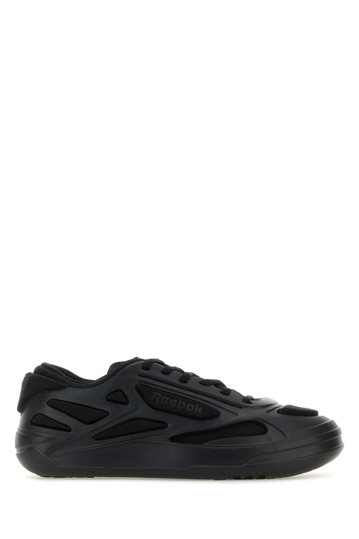 Black Fabric And Rubber Future Club C Sneakers