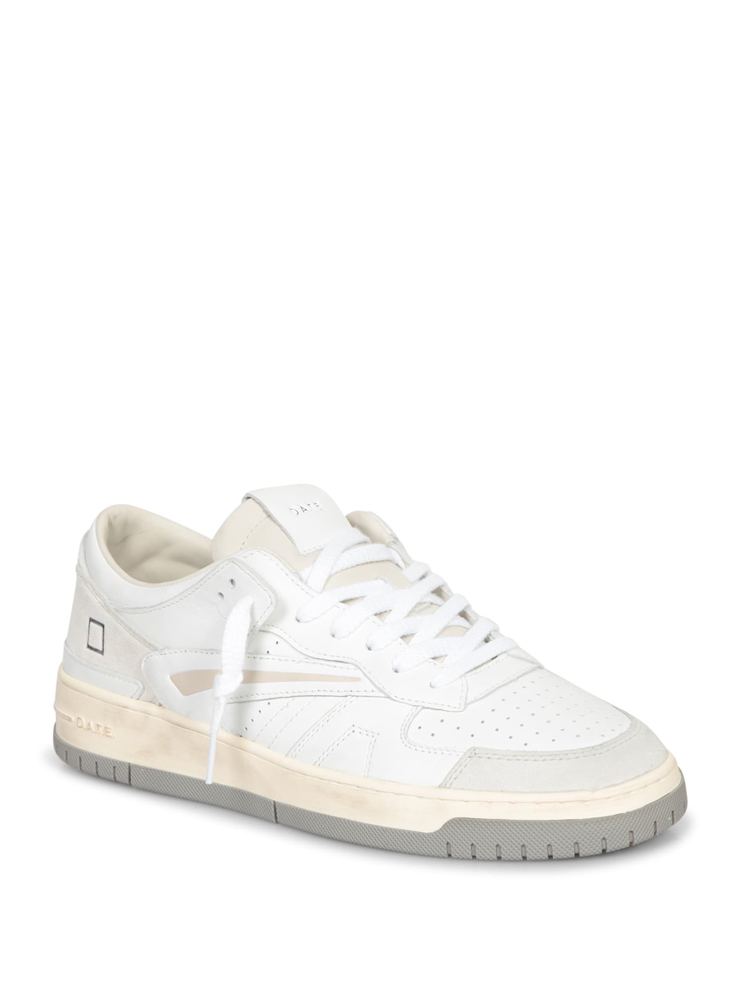 Shop Date Vintage White Skate Sneakers