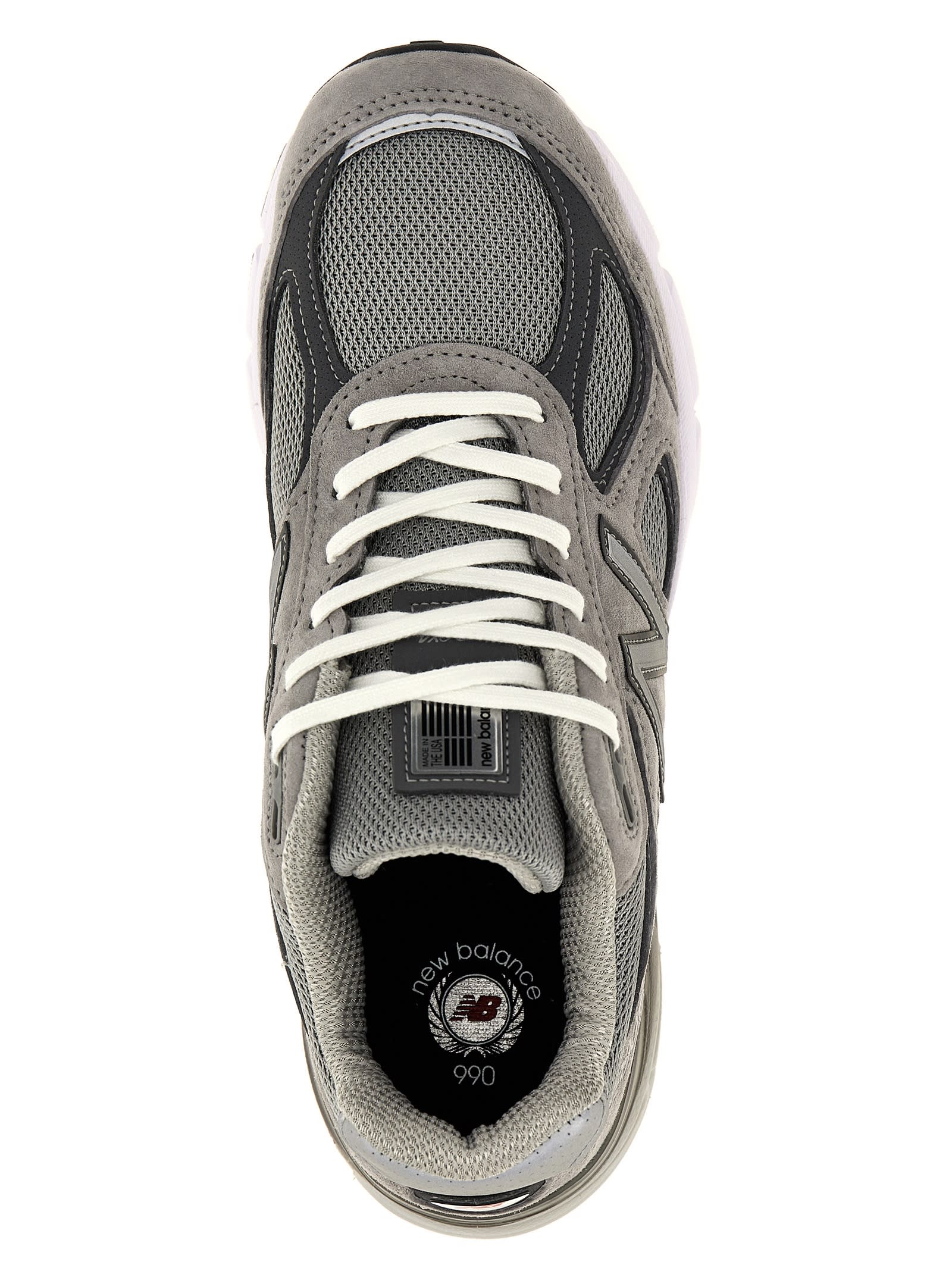 New Balance Made In Usa 990v4 In Gray