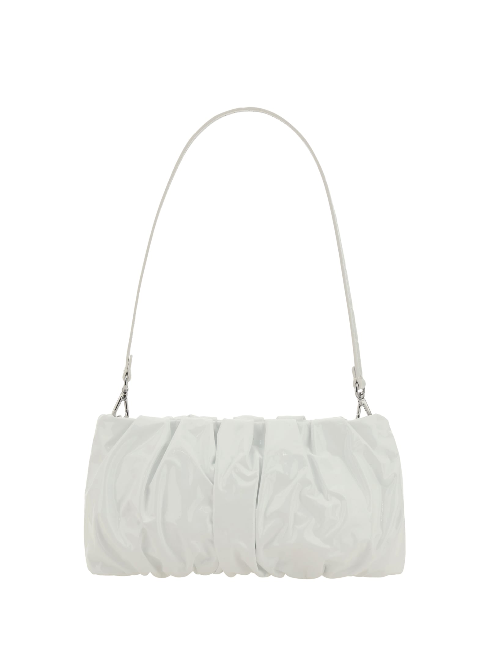 Staud Bean Shoulder Bag In White