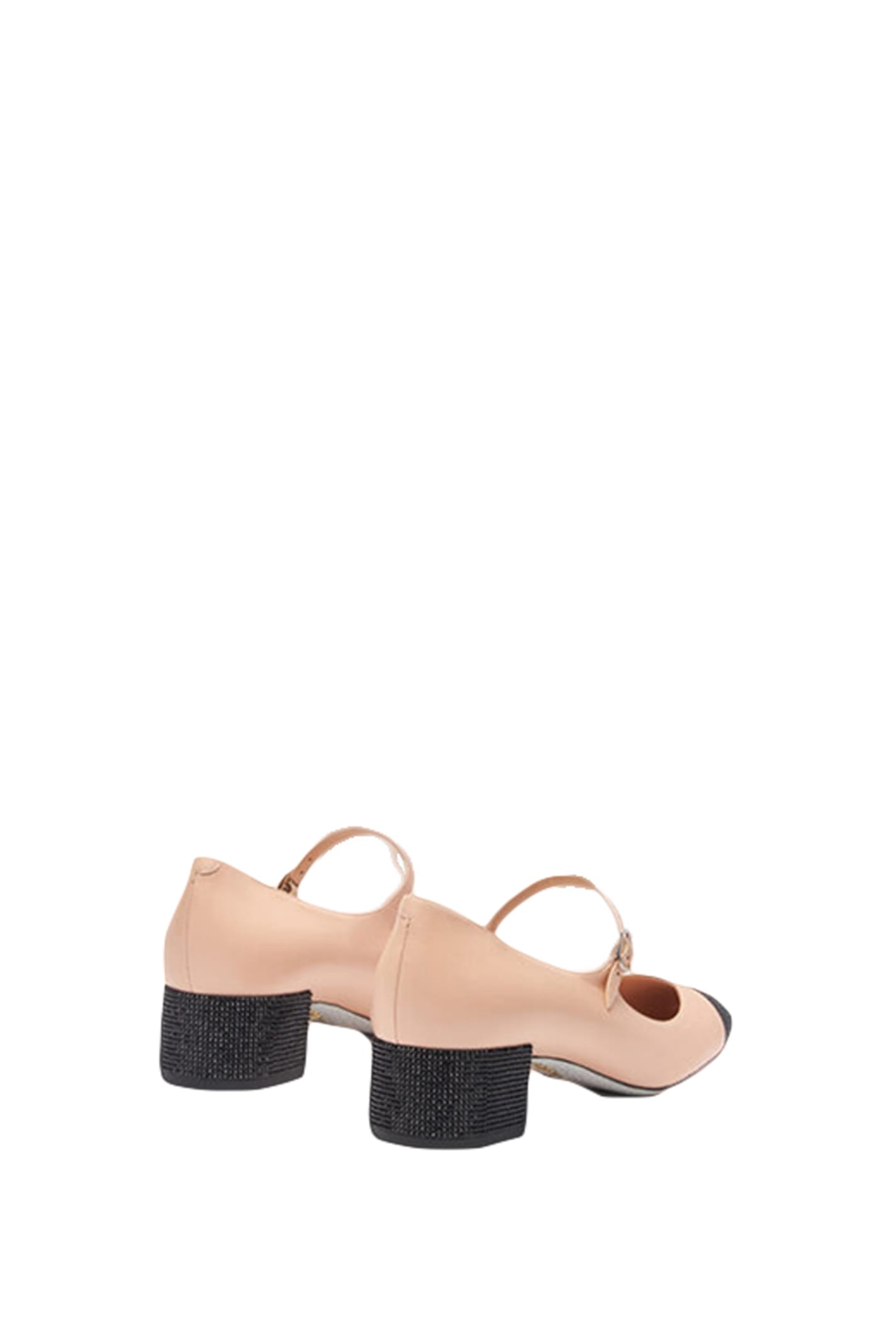 Shop René Caovilla Kristen Heel Sandals In Beige