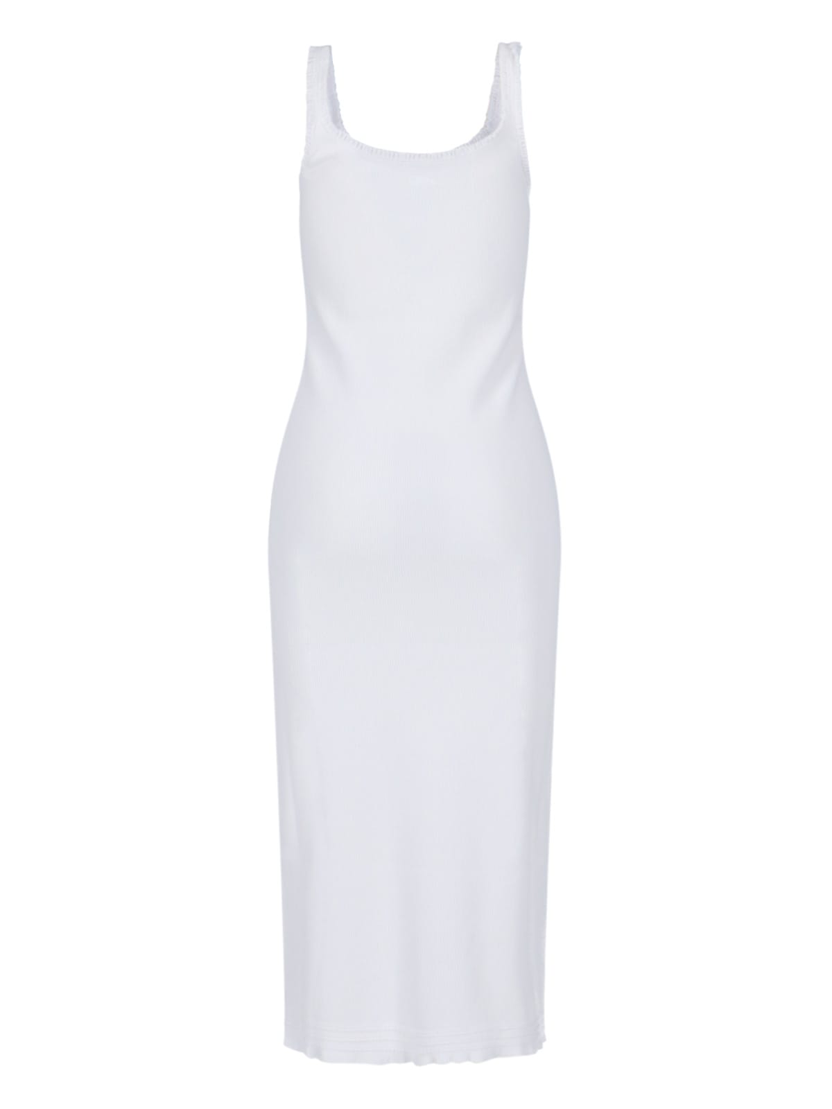 Shop Chloé Midi Tank Dress In White