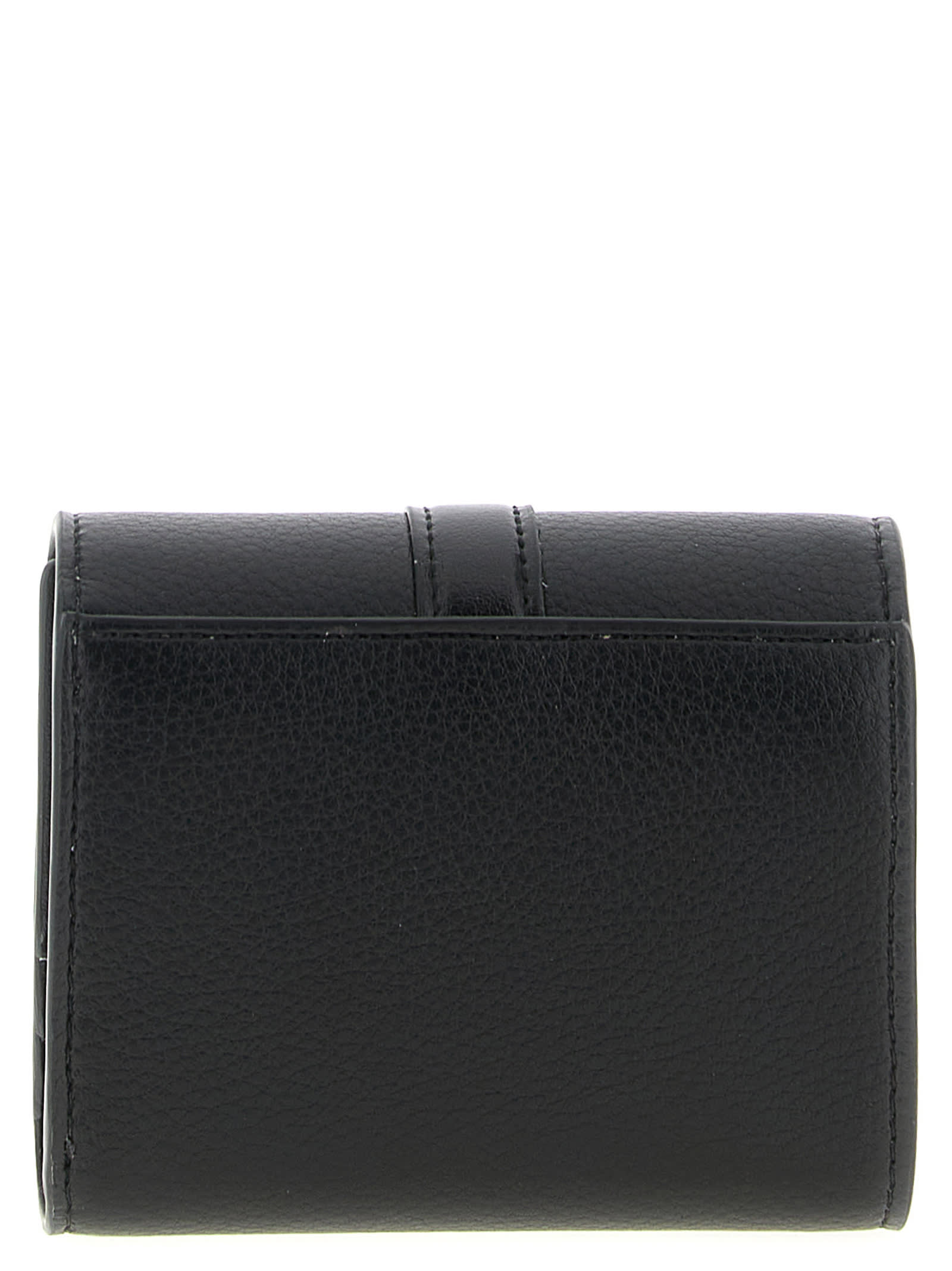 Stella Mccartney Stella Rider Trifold Wallet In Brown