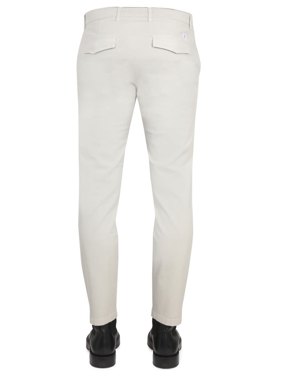 Shop Department Five Pants With Logo Patch In White