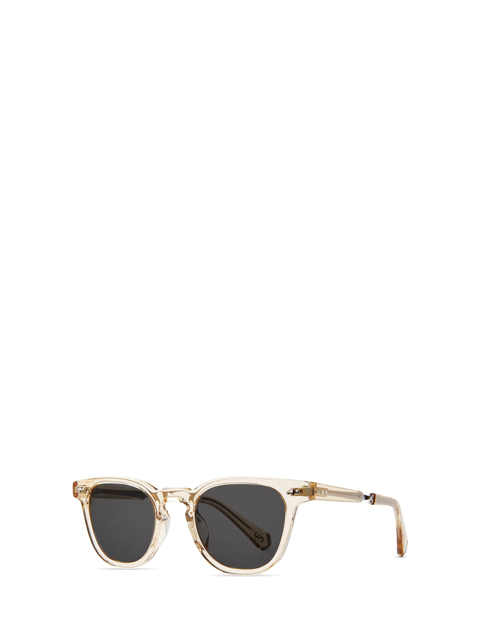 Shop Mr Leight Dean S Chandelier-platinum Sunglasses
