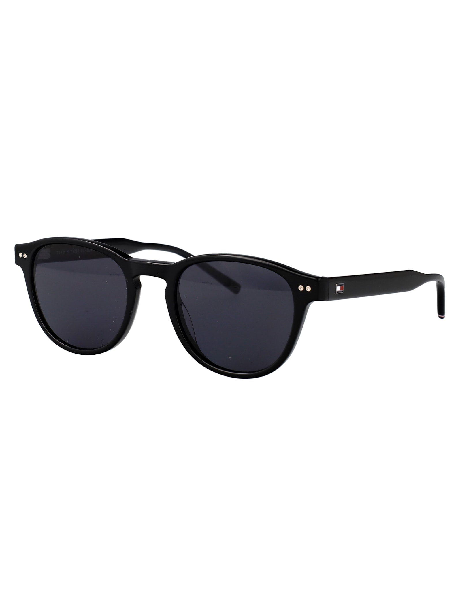 Tommy Hilfiger Square-frame Sunglasses In Black