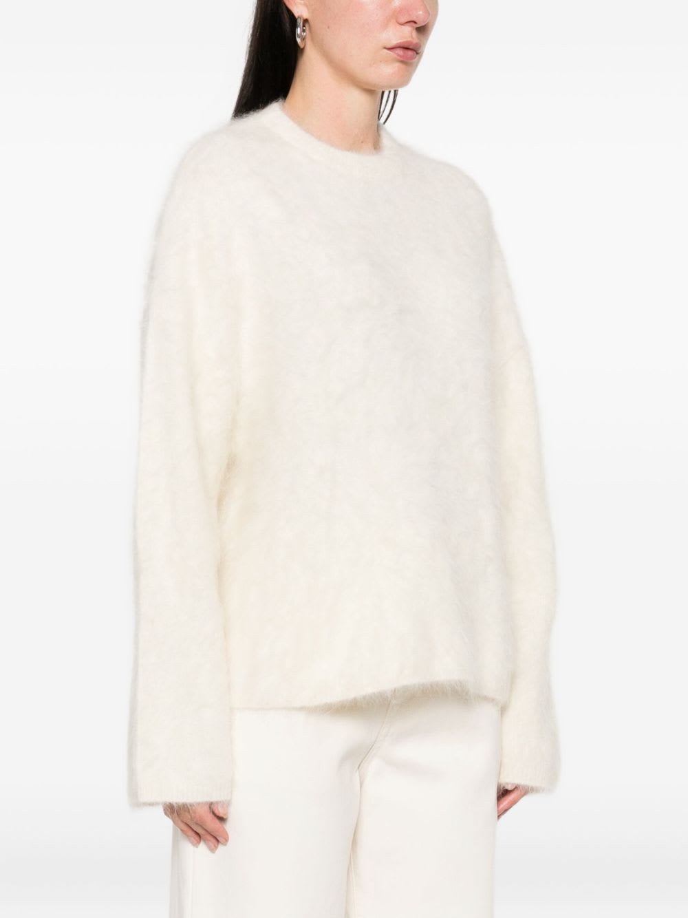 Goat Soft  Crewneck Sweater In Neutral