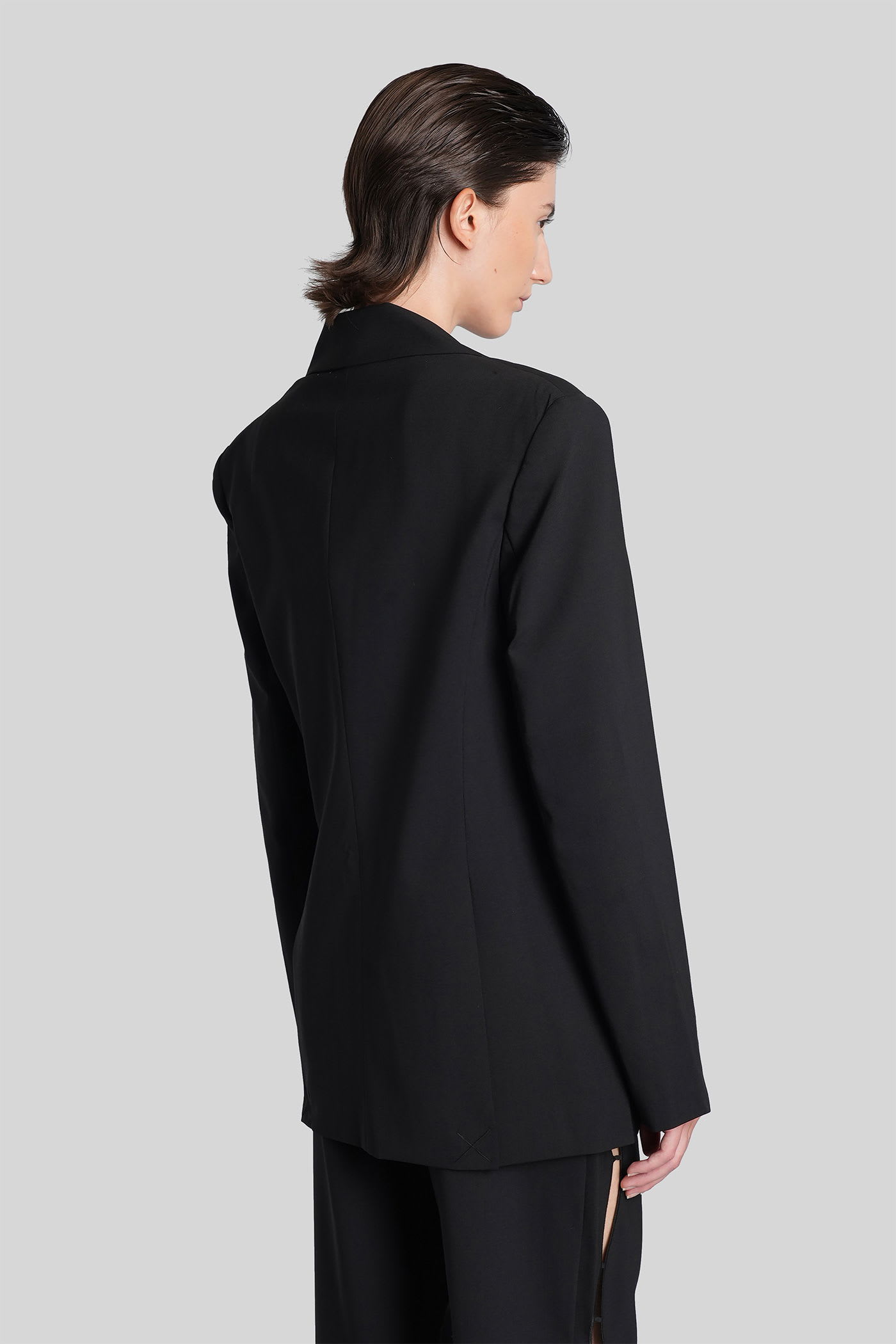 Christopher Esber Blazer In Black Wool In Black