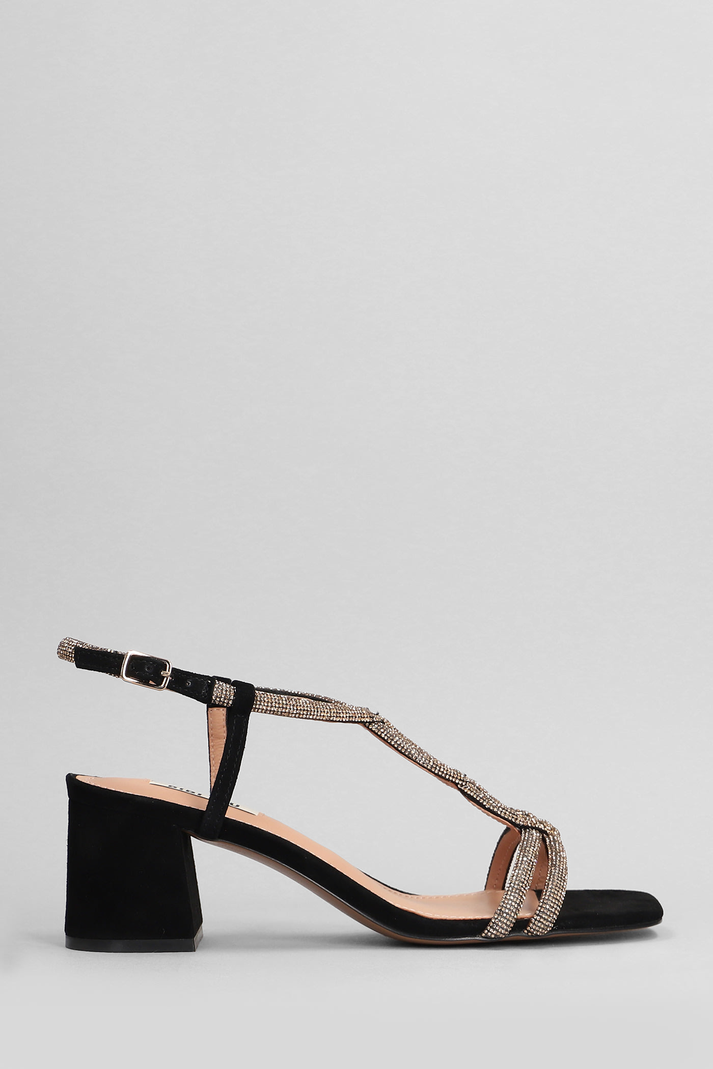 Shop Bibi Lou Tansy 60 Sandals In Black Suede