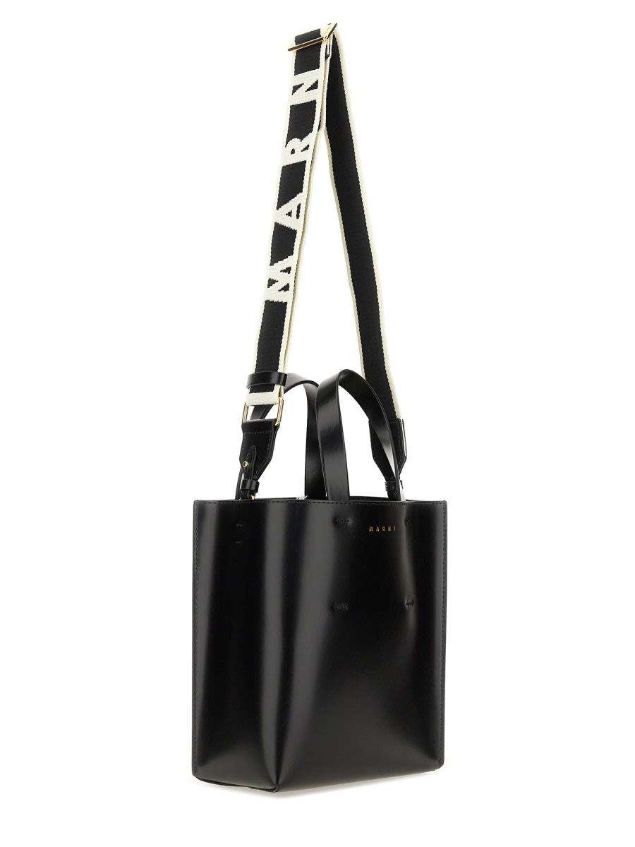 Marni Mini Museum Bag In Black