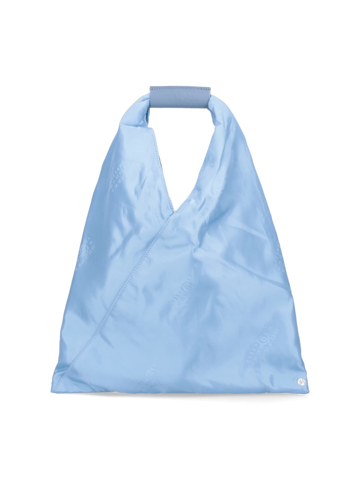 Shop Mm6 Maison Margiela Small Tote Bag Japanese In Light Blue