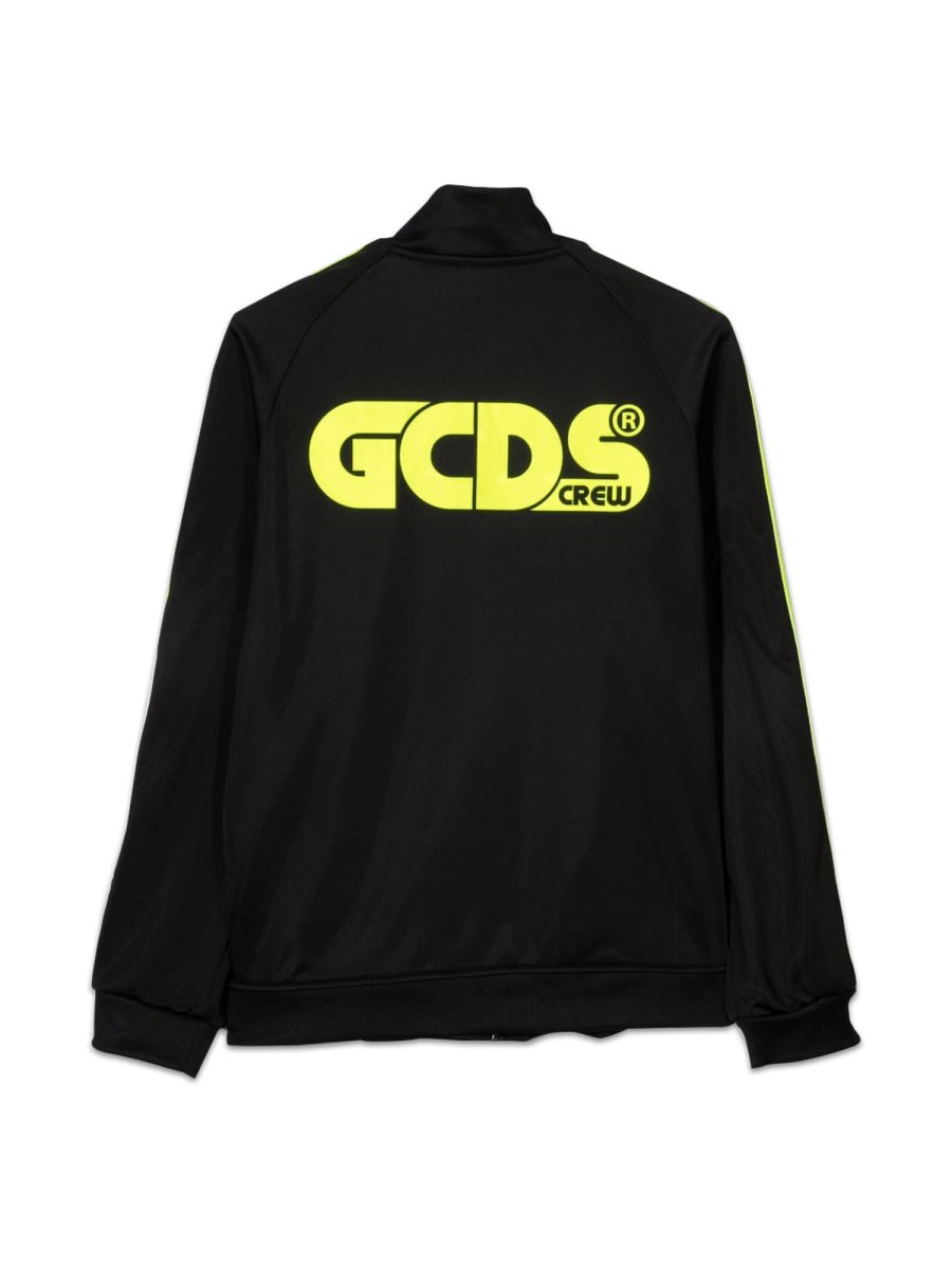 Gcds Triacetate Jacket Boy In Black