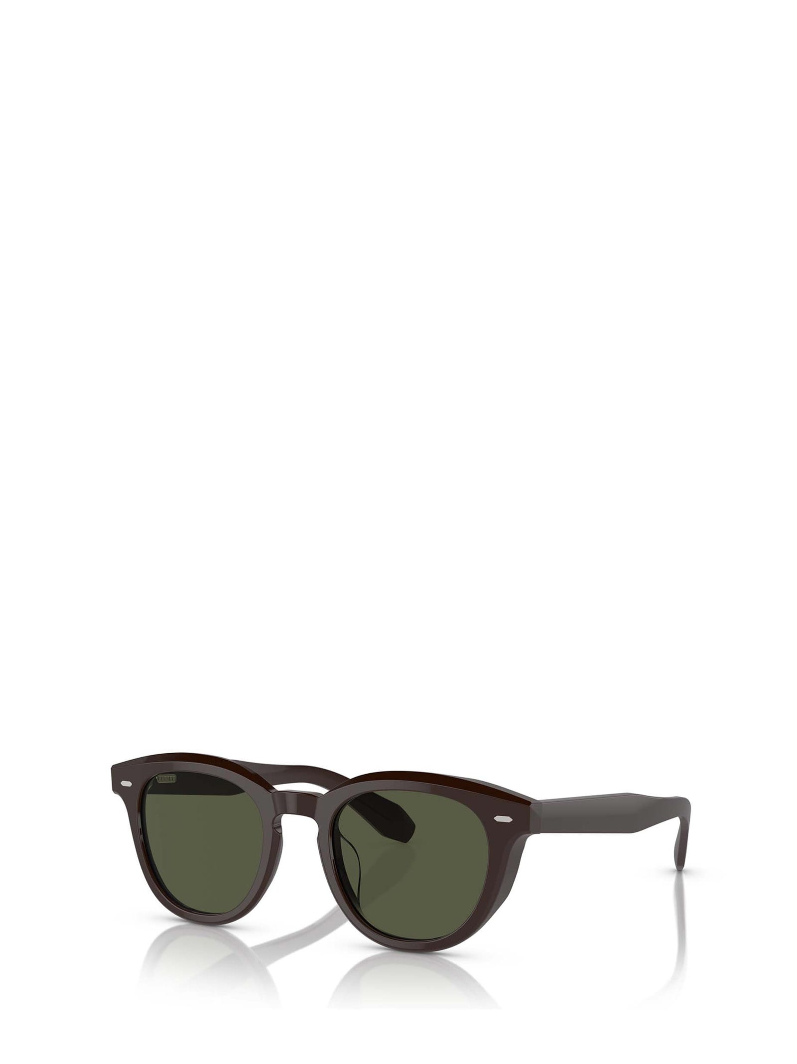 Shop Oliver Peoples Ov5547su Kuri Brown Sunglasses