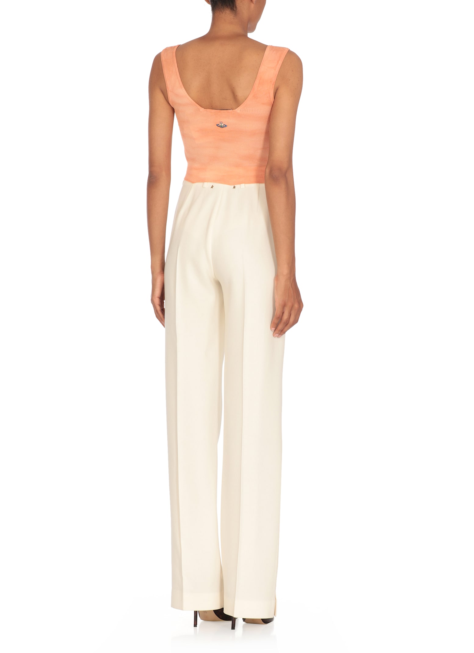 Vivienne Westwood Sole Bodice Top In Gold