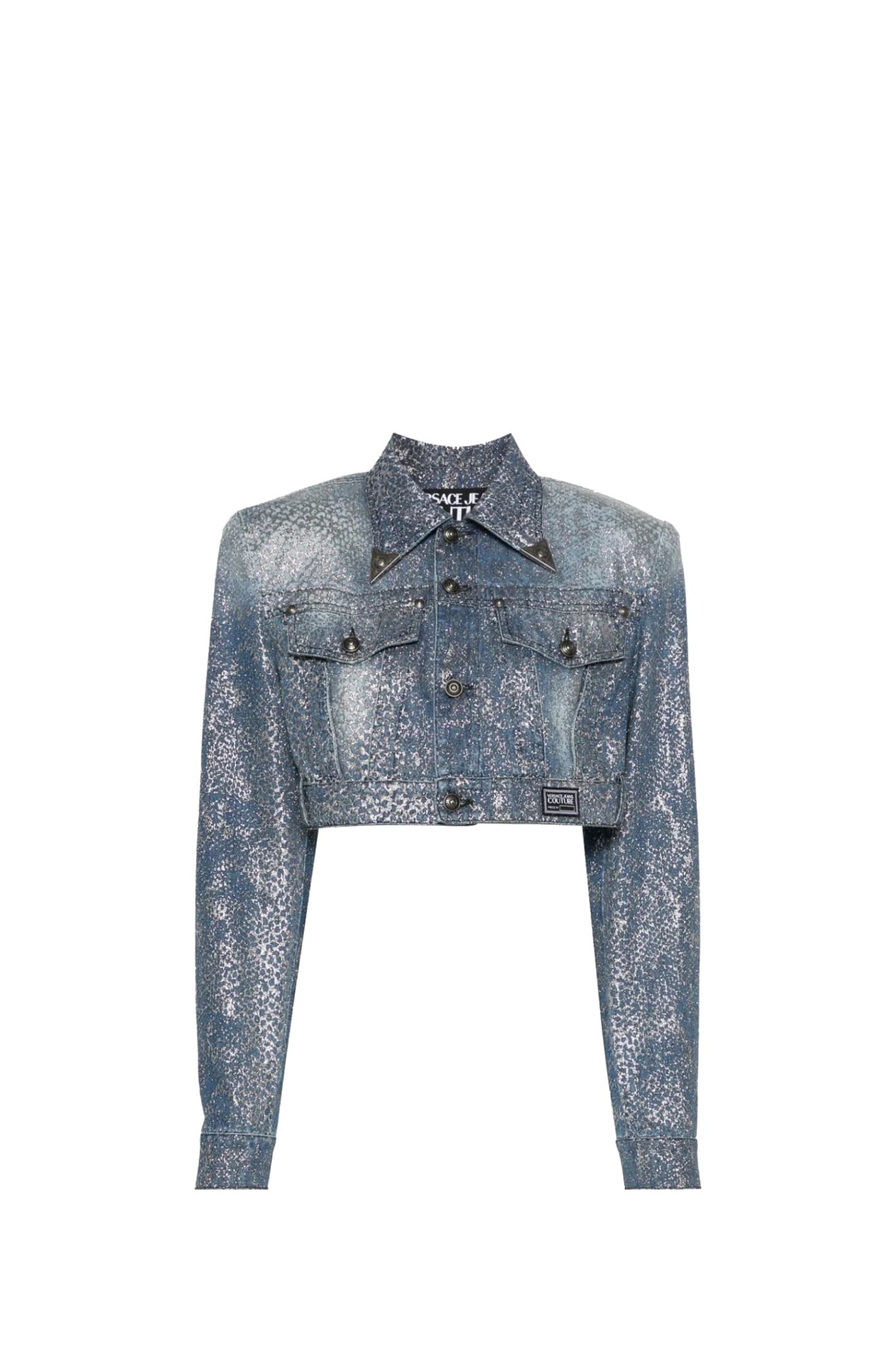Shop Versace Jeans Couture Jackets In Blue