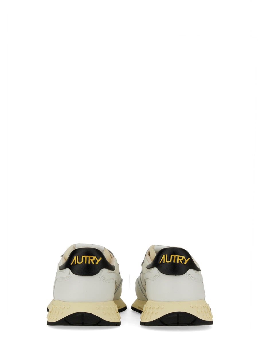 Shop Autry Sneaker Reelwind Low In White