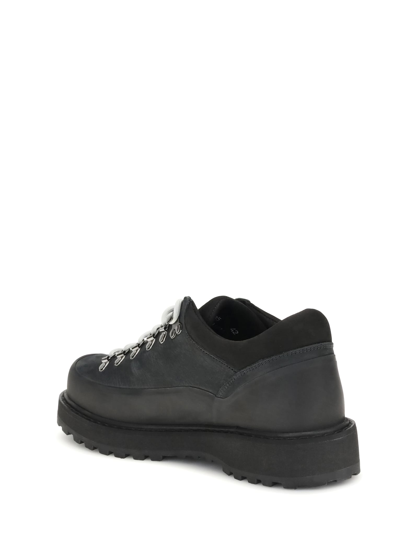 Diemme Cornaro Gomma Ankle Boots In Black