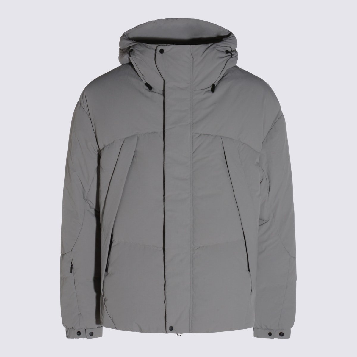 Jg1 Grey Down Jacket In Gray