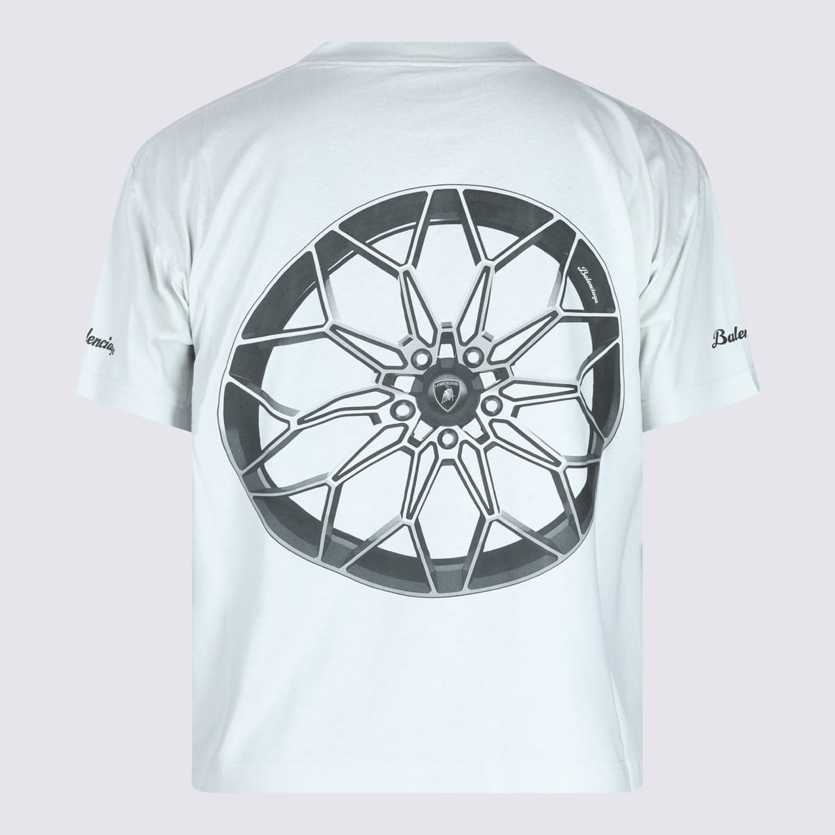 Balenciaga Automobili Lamborghini Cotton T-shirt In Multi