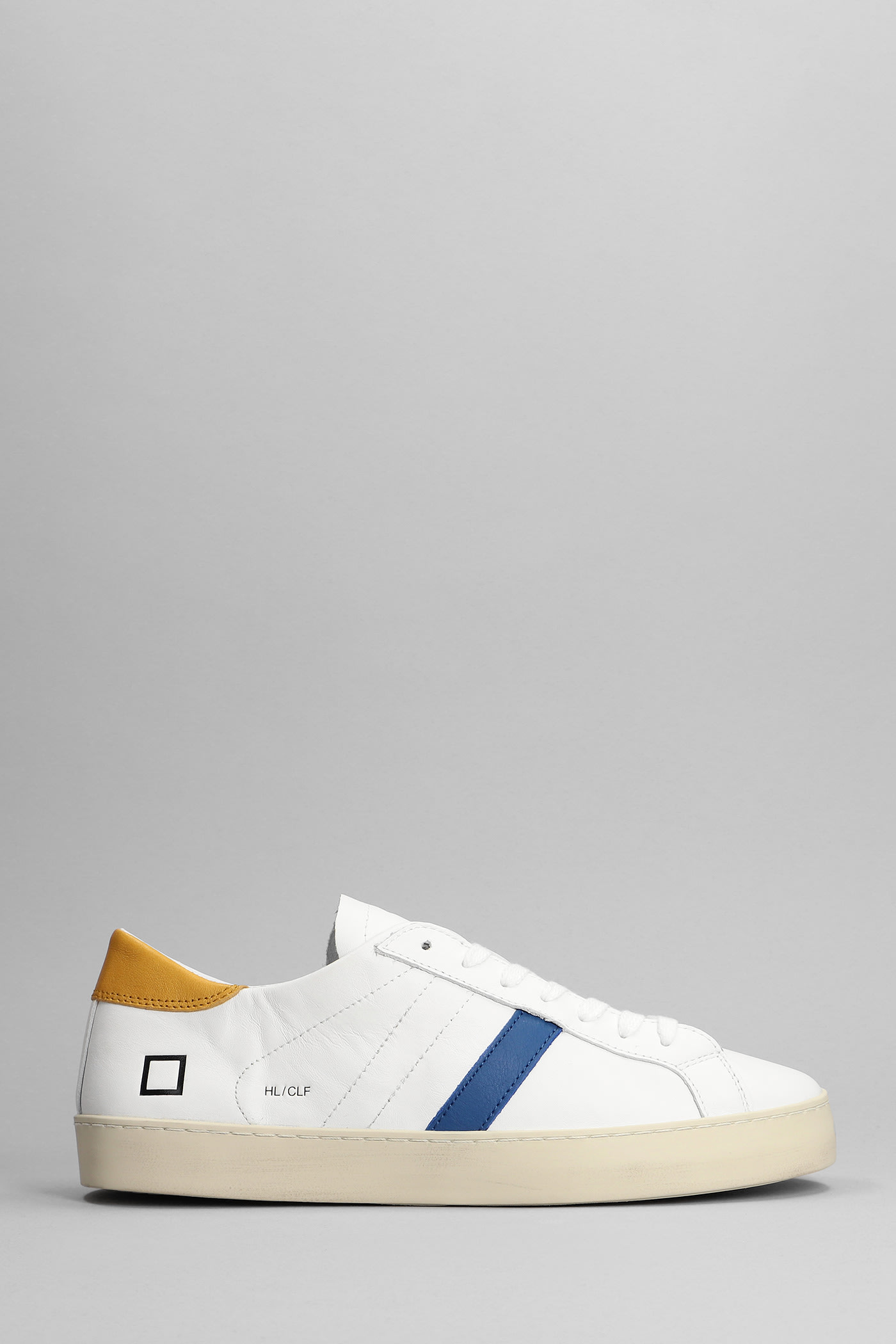 DATE HILL LOW SNEAKERS IN WHITE LEATHER