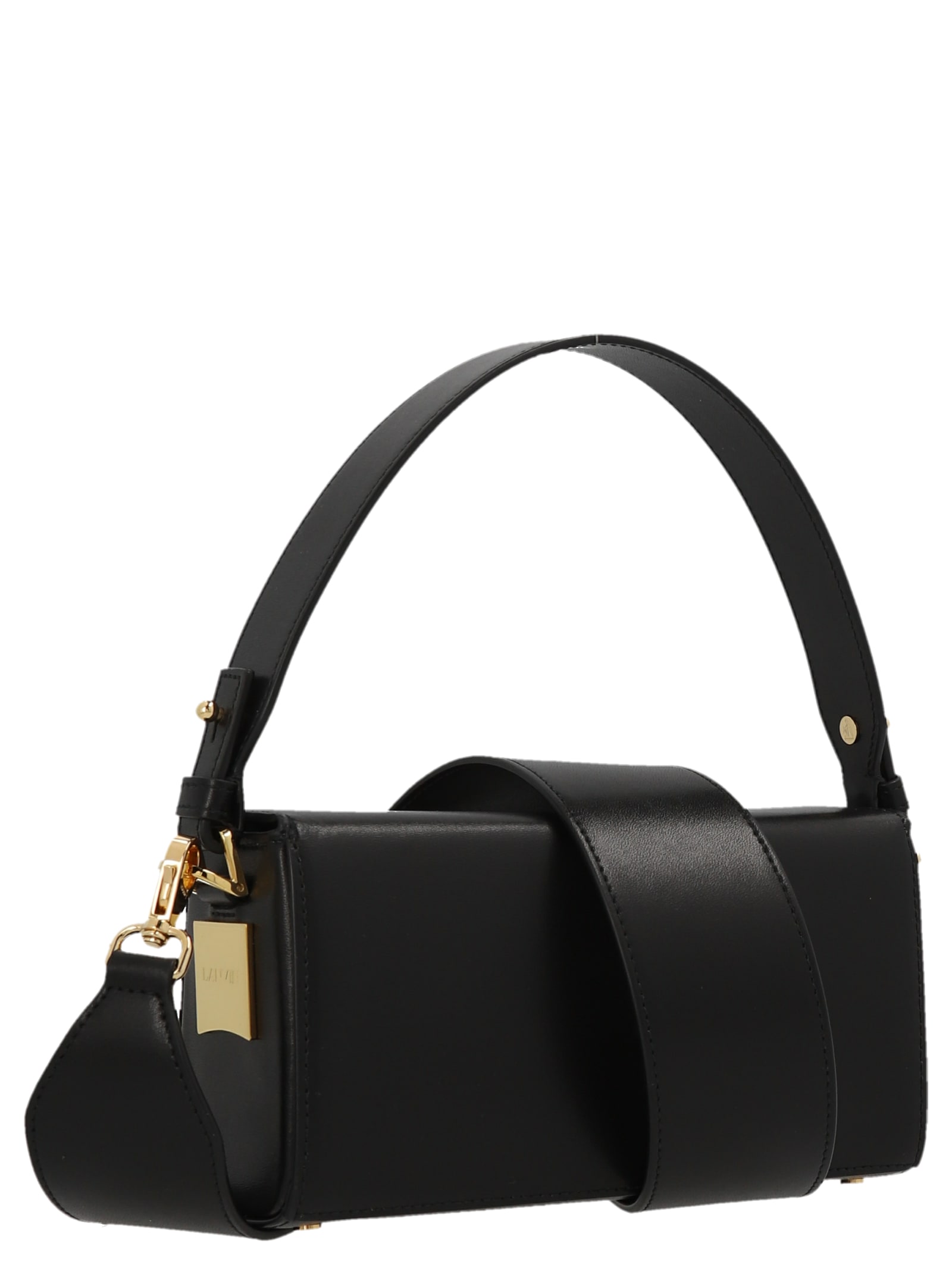 Shop Lanvin Snap-lock Flap Shoulder Bag In .