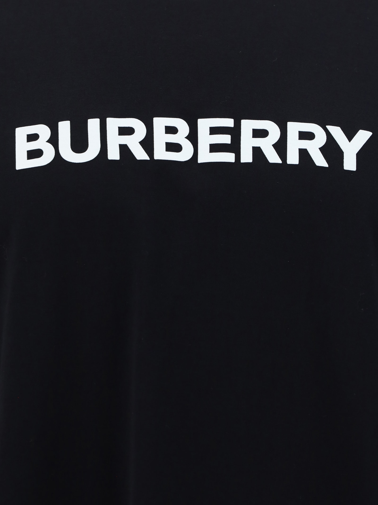 Shop Burberry T-shirt In Black