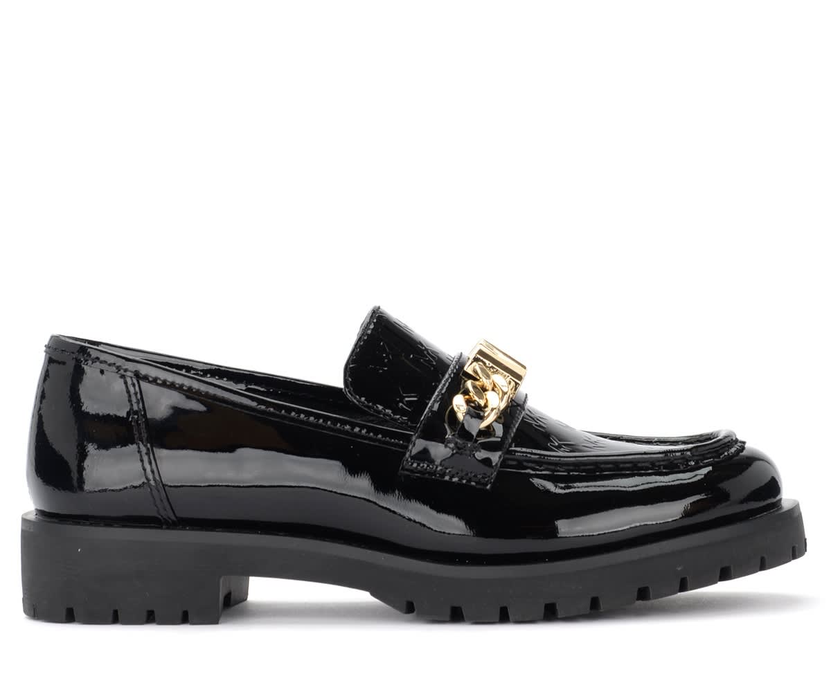Michael Kors Loafer In Black Patent Leather
