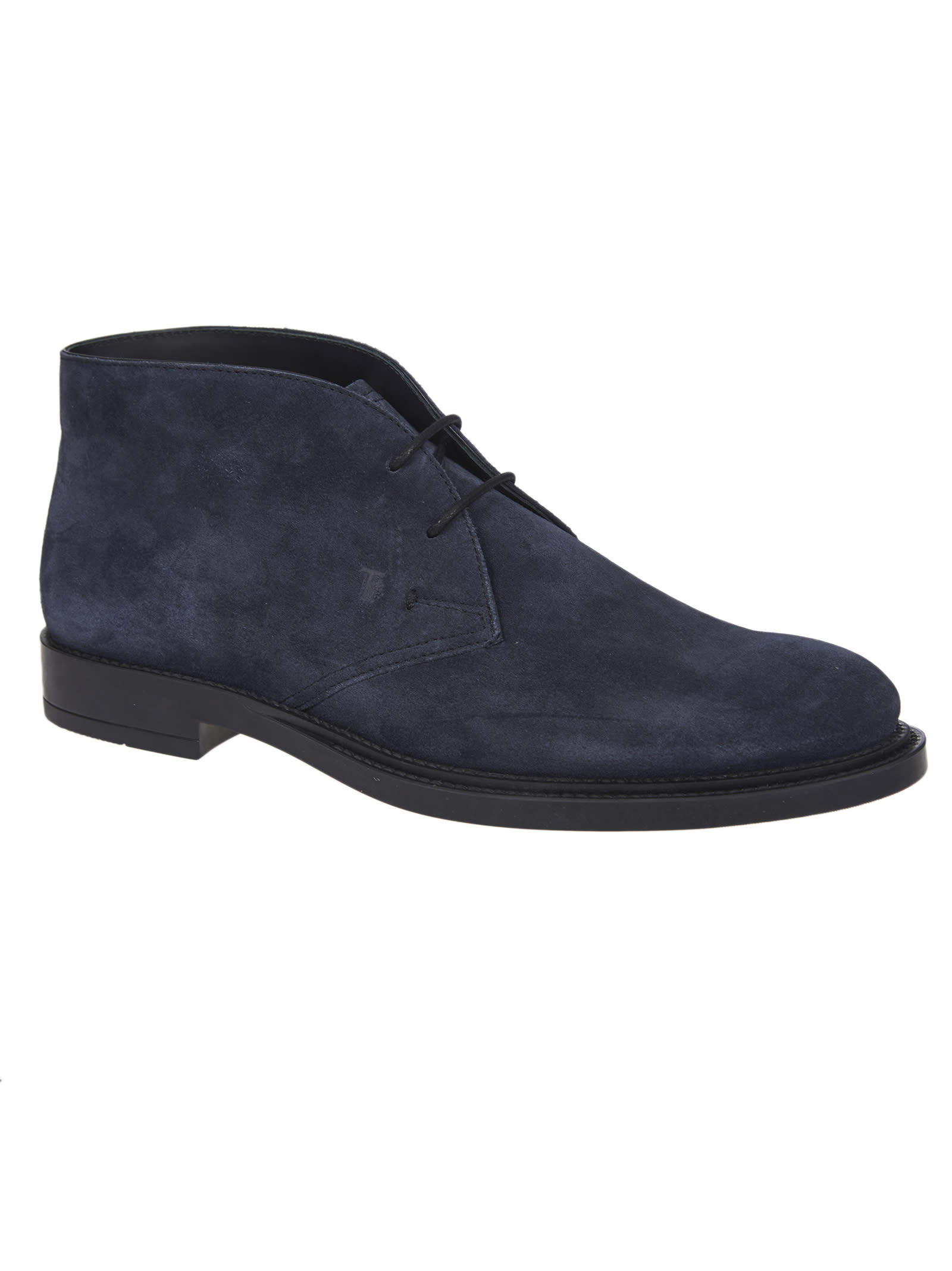 Shop Tod's Ankle Boot In Blue