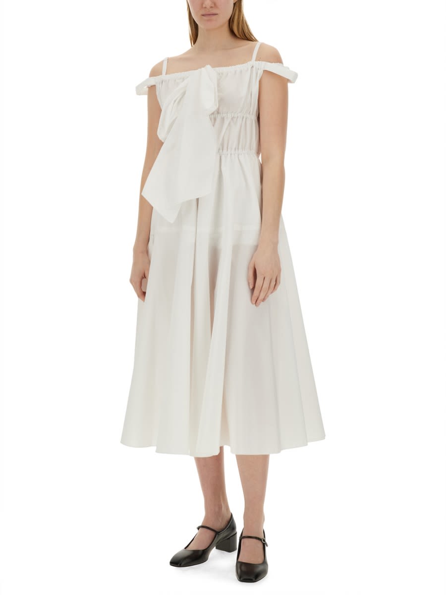 Shop Patou Long Dress In White