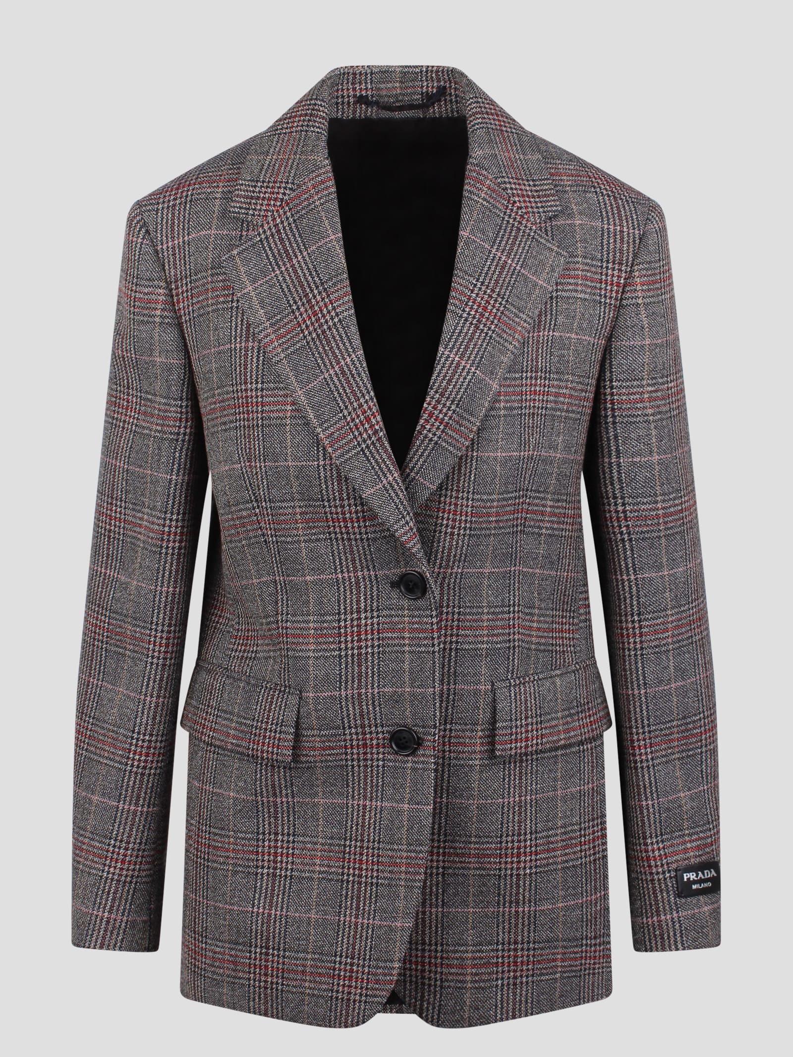 Prince Of Wales Plaid Blazer