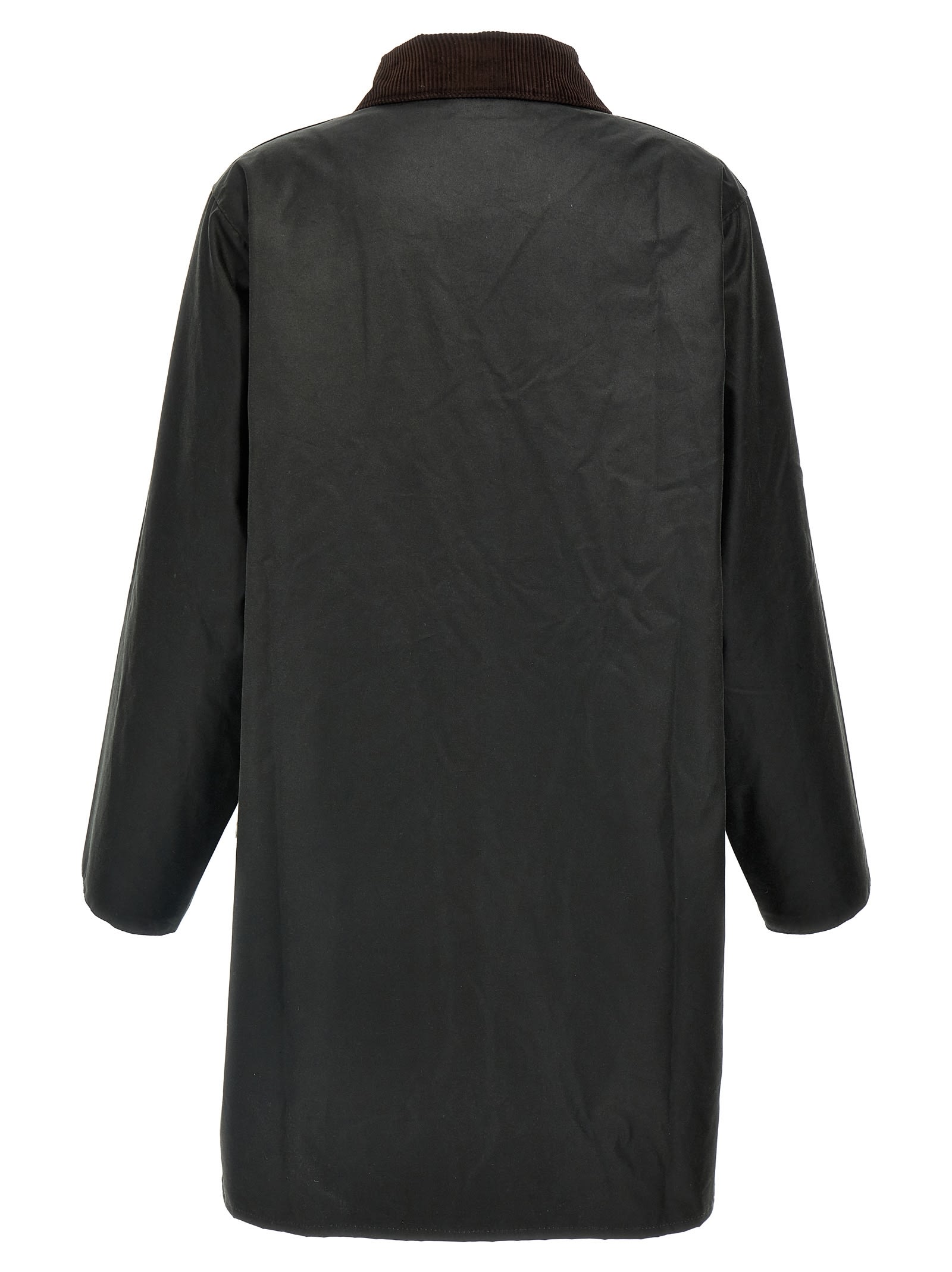 Barbour X Alexa Chung Waterproof Coat In Green