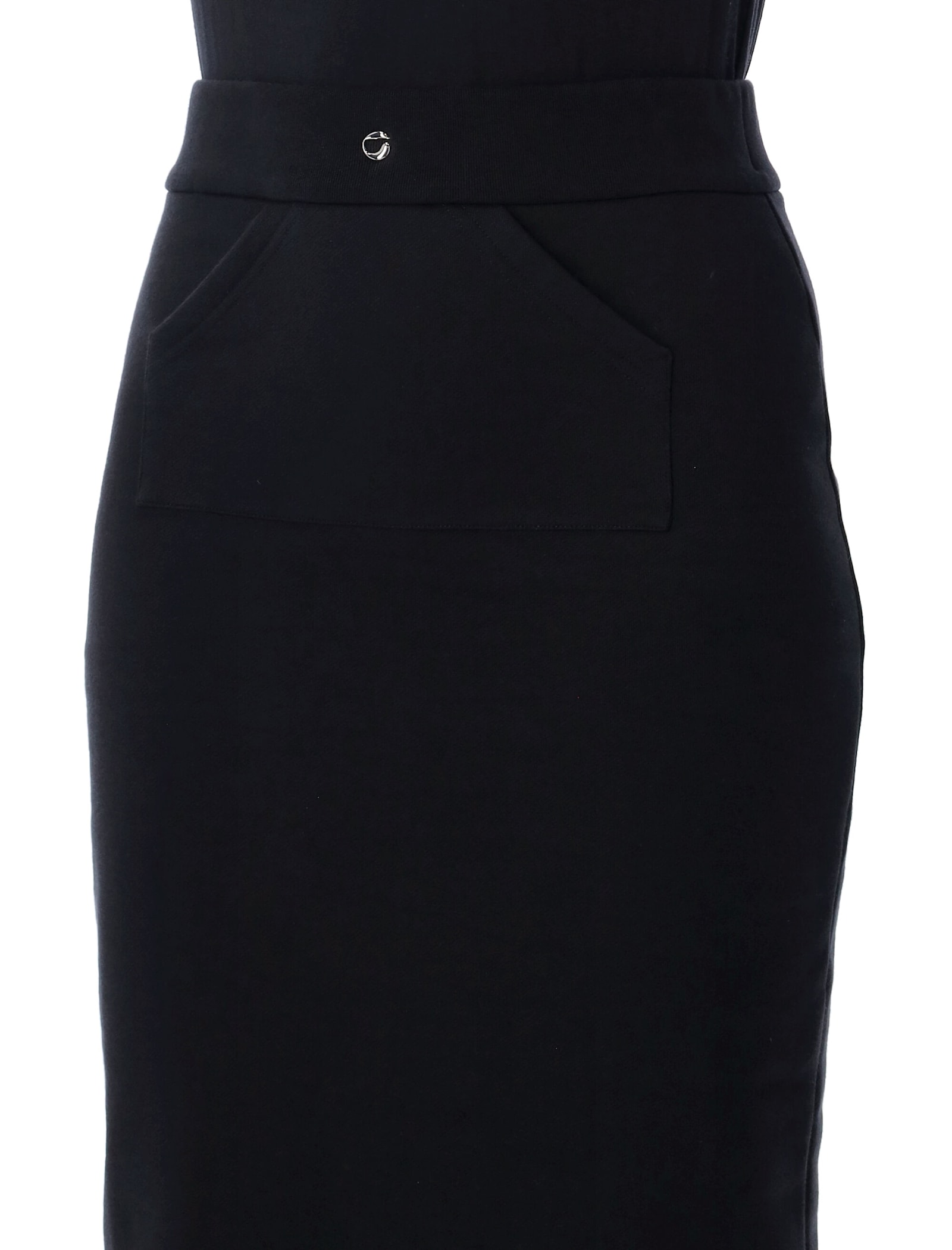 Coperni High Waist Skirt Front Pocket Design In Black