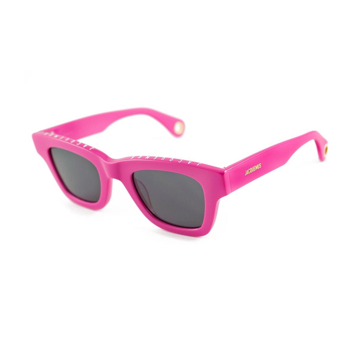 Shop Jacquemus Les Lunettes Nocio Square Frame Sunglasses In Rosa