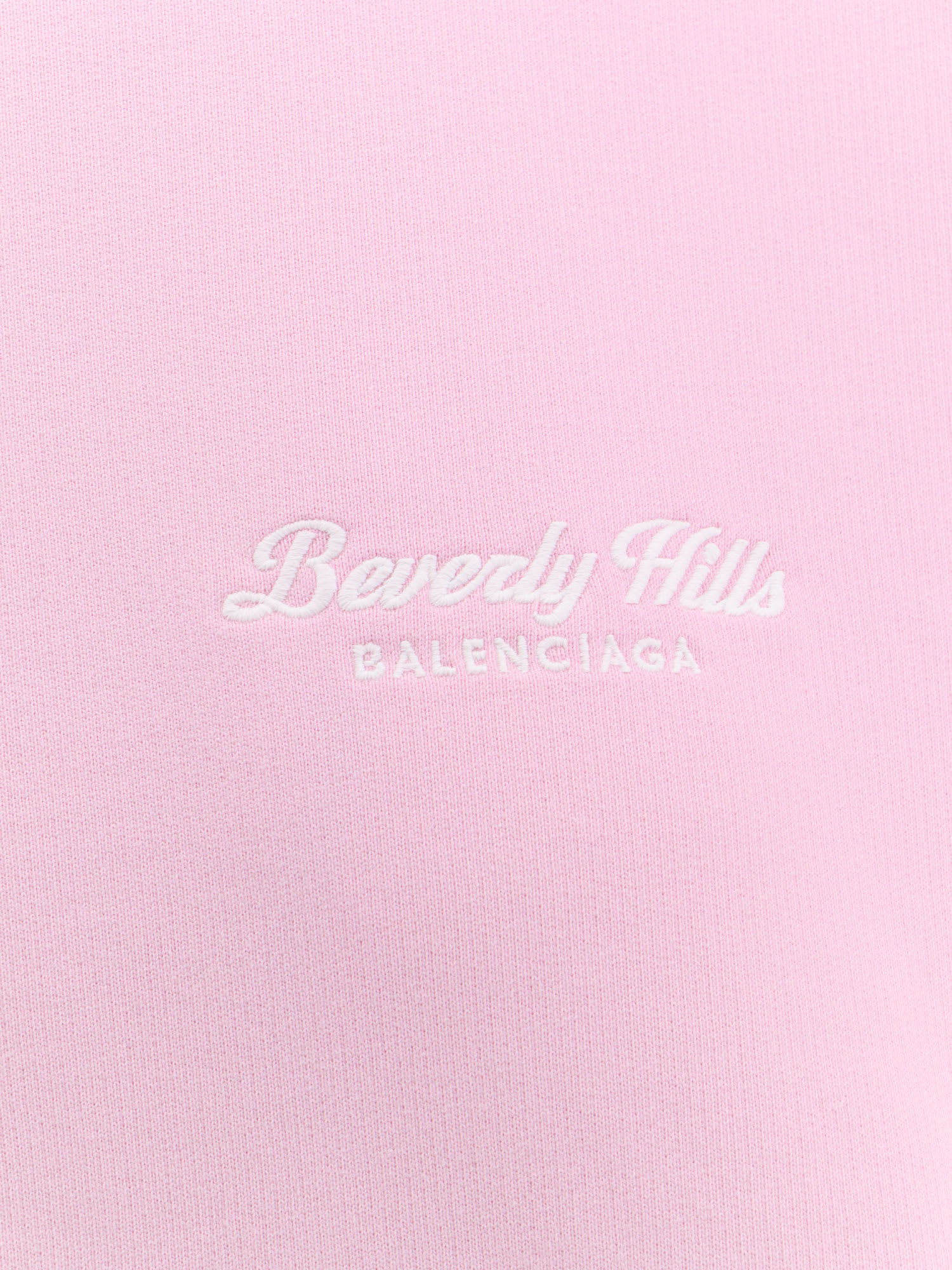 Shop Balenciaga Beverly Hills Hoodie In Pink