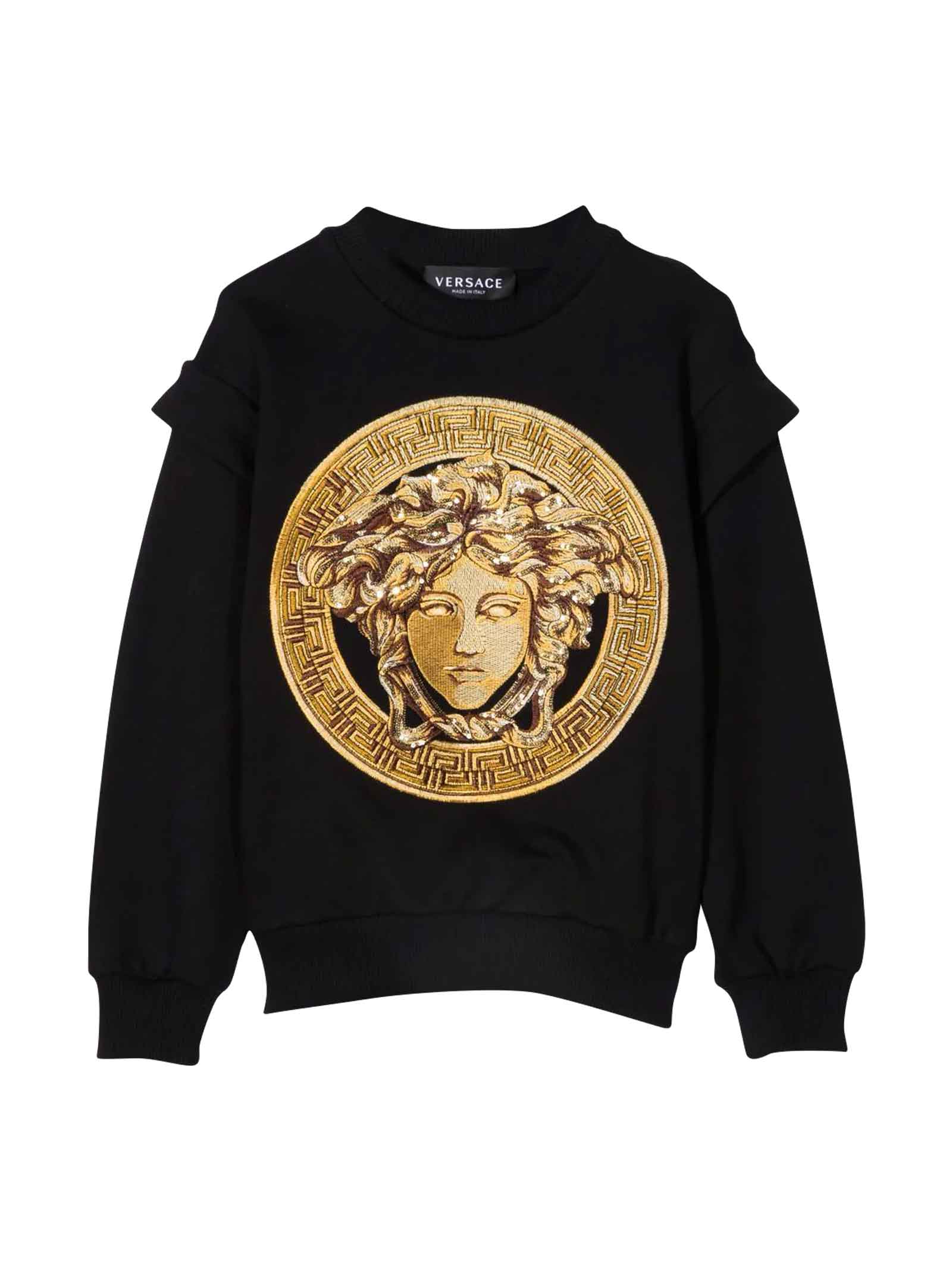 Versace Young Black Girl Sweatshirt