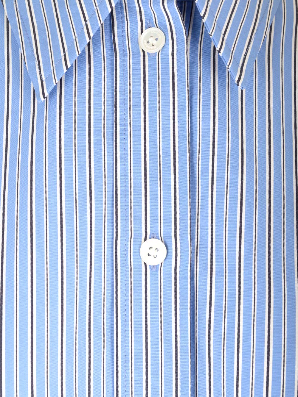 Isabel Marant Logo-embroidered Striped Shirt In Blue
