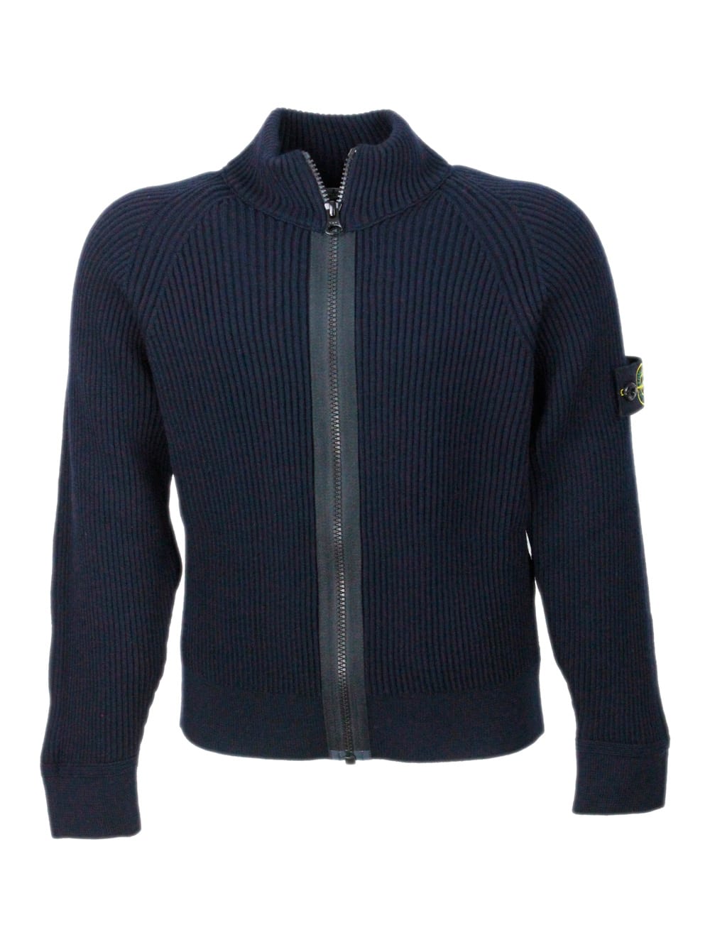 Stone Island Sweater In Blue